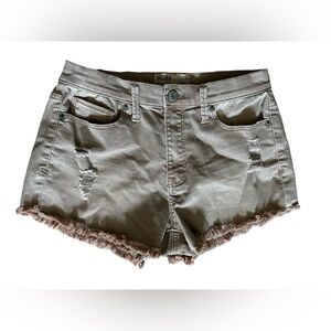 Mudd HIGH-RISE SHORTIE Pink Women’s Juniors Size 7.